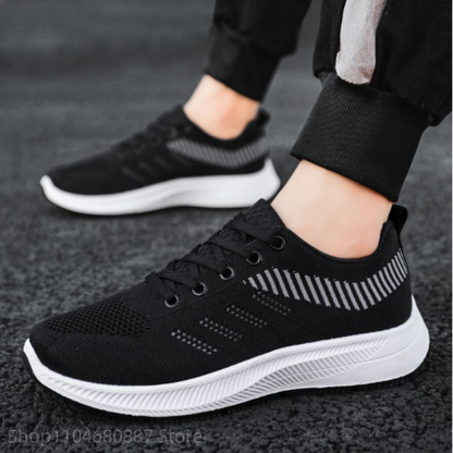 Spring And Autumn Mens Shoes Comfortable Breathable Casual Shoes Fashionable WearResistant Running