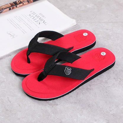 Mens Casual Flip Flops Slippers NonSlip Summer Beach Sandals Flat Slides  Indoor House Shoes For Ev 5