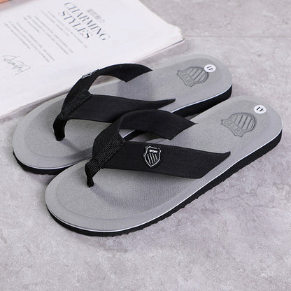 Mens Casual Flip Flops Slippers NonSlip Summer Beach Sandals Flat Slides  Indoor House Shoes For Ev 6