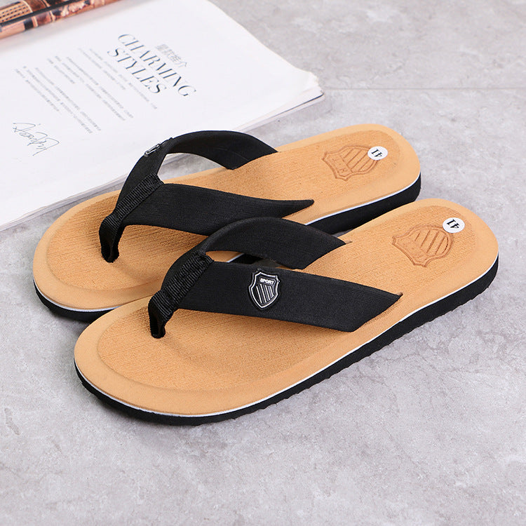Mens Casual Flip Flops Slippers NonSlip Summer Beach Sandals Flat Slides  Indoor House Shoes For Ev 7