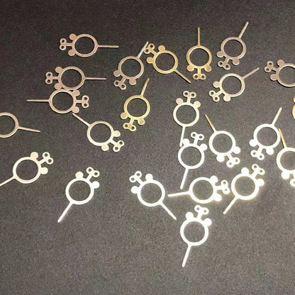 Sim Card Remover Tool Set Universal Stainless Steel Needle For Smartphone Tray Eject Open Pin Key T 4