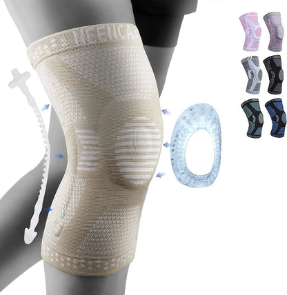 Copper Knee Support With Patella Gel Pad Side Stabilizers For Pain Relief And Joint Support 6