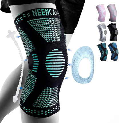 Copper Knee Support With Patella Gel Pad Side Stabilizers For Pain Relief And Joint Support 9