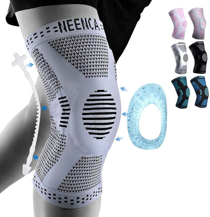 Copper Knee Support With Patella Gel Pad Side Stabilizers For Pain Relief And Joint Support 8