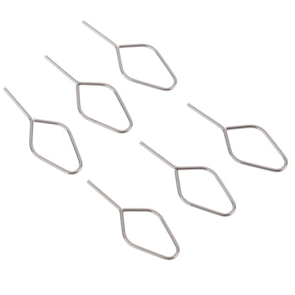 10Pcs Universal Metal Sim Card Tray Pin Eject Removal Tools, Phone Needle Opener, Ejector Key for Smartphones