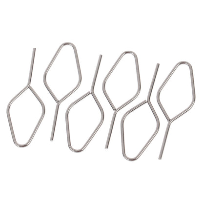 10Pcs Universal Metal Sim Card Tray Pin Eject Removal Tools, Phone Needle Opener, Ejector Key for Smartphones