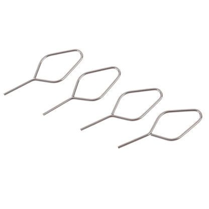 10Pcs Universal Metal Sim Card Tray Pin Eject Removal Tools, Phone Needle Opener, Ejector Key for Smartphones