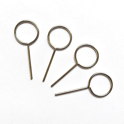 100pcs Sim Card Ejector Tool Pin, Universal Phone Remover Pick-up Tray Opener for iPhone 13, Xiaomi, Samsung, Huawei