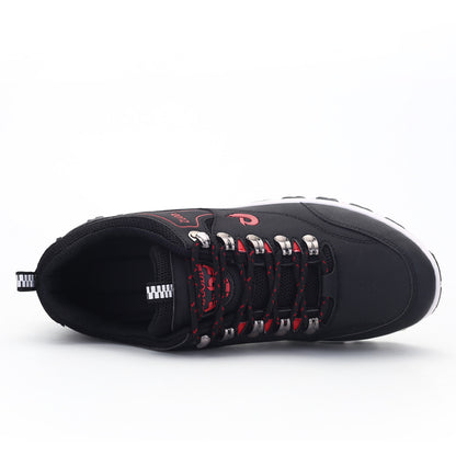 Mens Genuine Leather Casual Shoes, Lightweight Tennis & Walking Sneakers for Spring, Autumn, and Winter