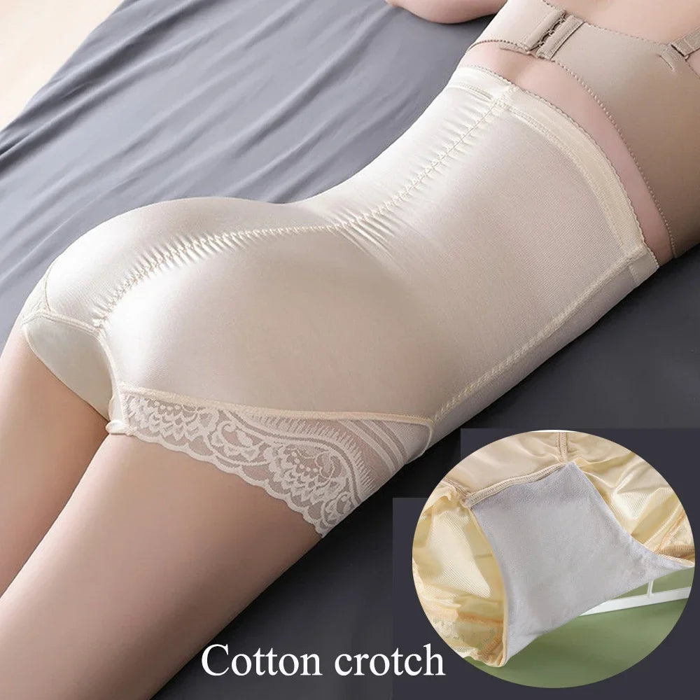 High Waist Women Shapewear Tummy Control Body Shaper Shorts Slim Belly Compression Panties  Spandex 3