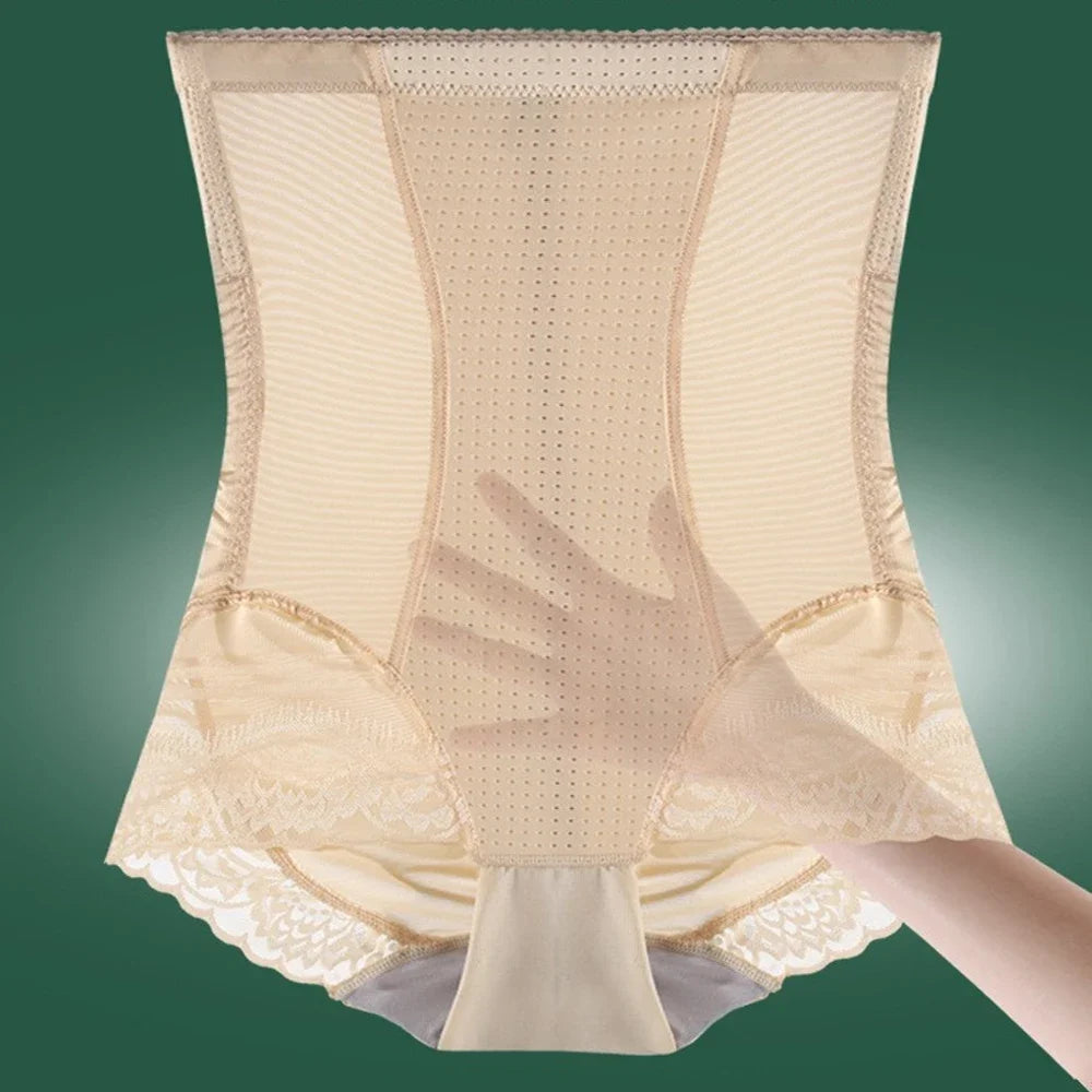 High Waist Women Shapewear Tummy Control Body Shaper Shorts, Slim Belly Compression Panties & Spandex Waist Trainer