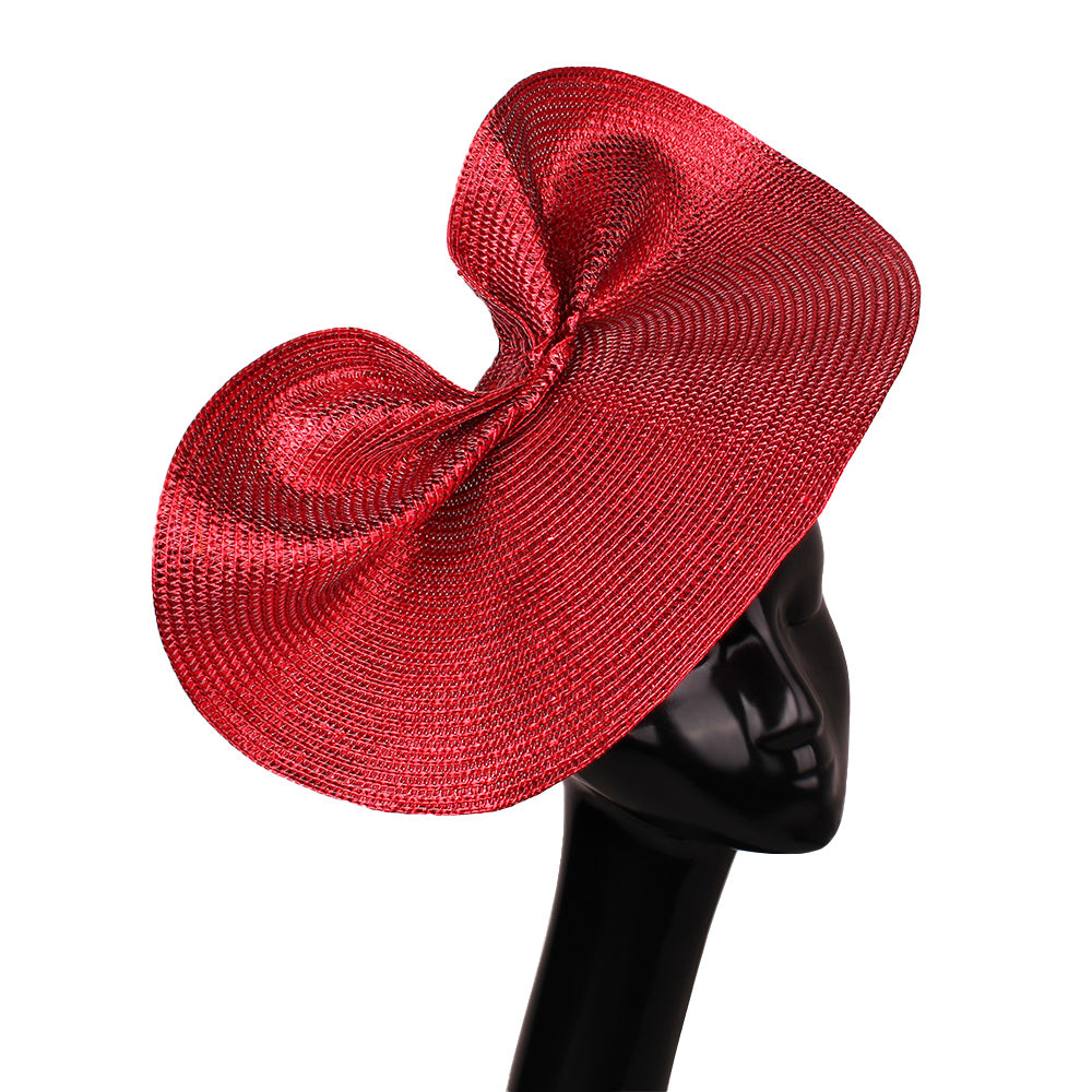 Ladies Glitter Gold Summer Wedding Fascinator Chapeau Hats, Vintage Elegant Headbands, Church Cap Fedora Bridal Headwear