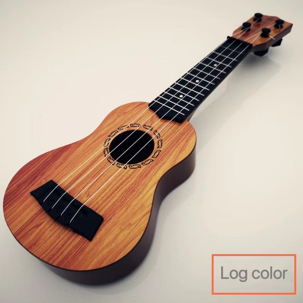 Kids Guitar Toy For Beginners Elementary Musical Instrument With Paddles Simulating Yukrili Music T 4