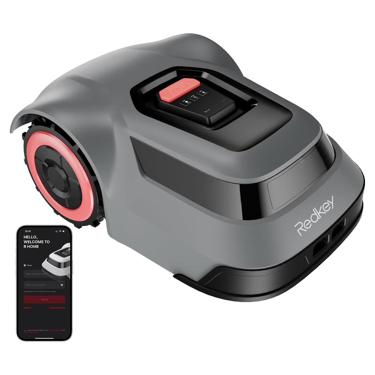 Redkey MGC800 CTOF Robotic Lawn Mower With Cable Break Detection 45 Climbing App Control 5