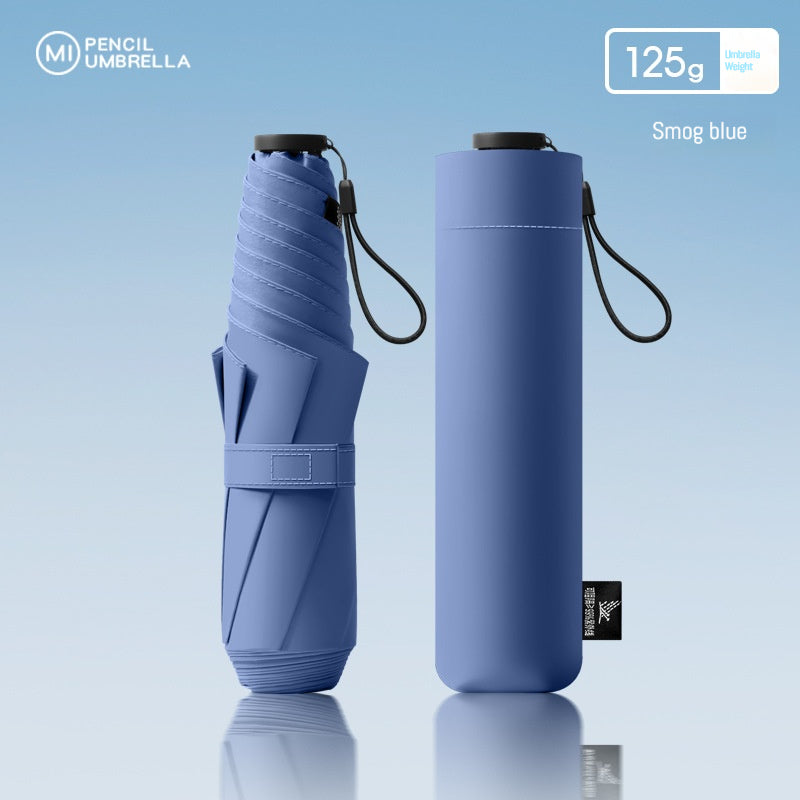 125g Japanese Style Portable Manual Umbrella, UPF 50+ Sun Protection & Weather Resistant
