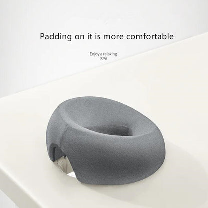 Ergonomics Lying Down Pillow, Memory Foam Breathable Head, Face Rest Support for Massage, Spa, and Beauty Salon