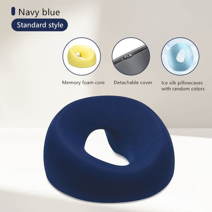 Ergonomics Lying Down Pillow, Memory Foam Breathable Head, Face Rest Support for Massage, Spa, and Beauty Salon