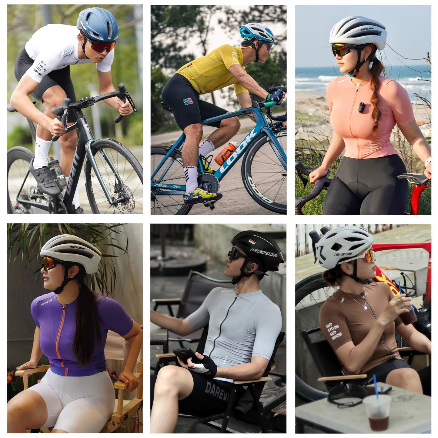 DAREVIE Mens Cycling Jersey  Breathable Quick Dry Bike Shirt With Cool Technology For Men  Women 1