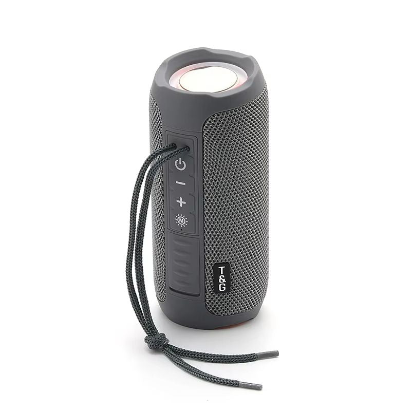 TG227 Portable Wireless Speaker With LED Lamp  Waterproof Outdoor Bluetooth Speaker With FM Radio U 9