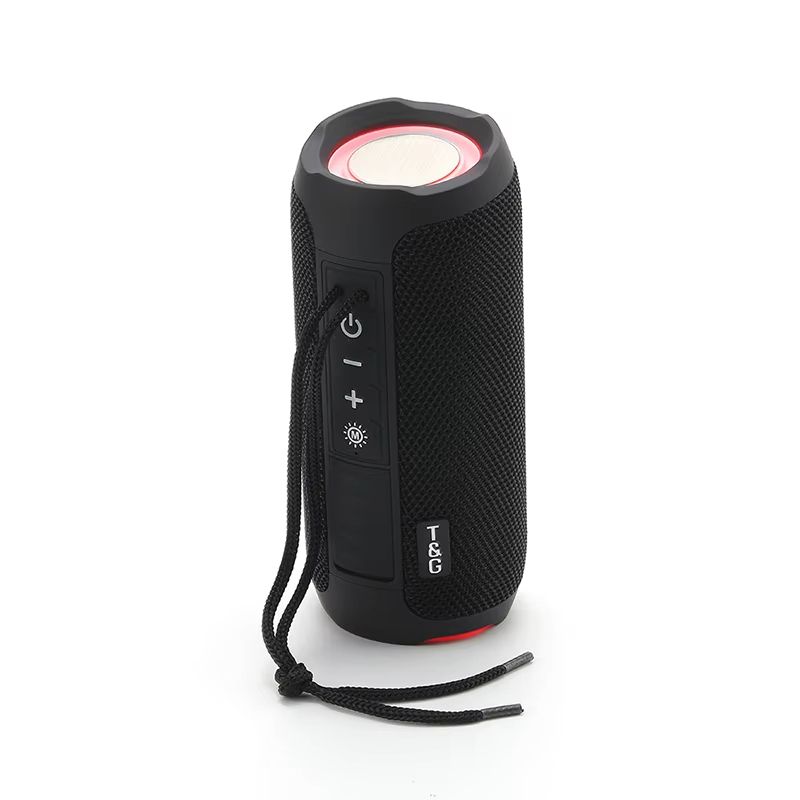 TG227 Portable Wireless Speaker With LED Lamp  Waterproof Outdoor Bluetooth Speaker With FM Radio U 7