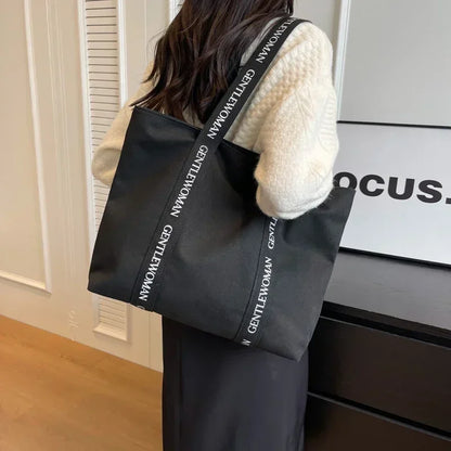 Hot Selling Canvas Shopping Bag, Fashion and Leisure Zipper Women's Tote Bag, New High Quality Large Capacity bag