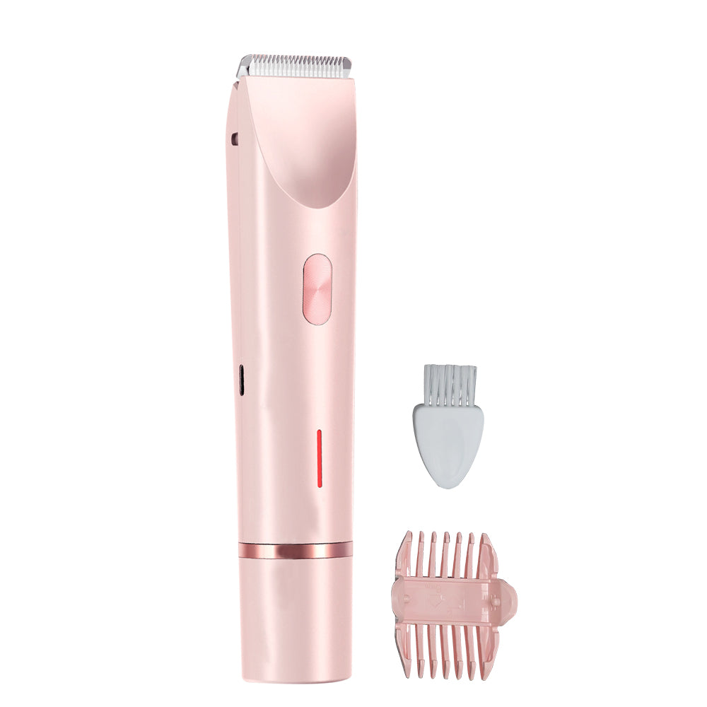 Electric Razors For Women 2in1 Painless Bikini Trimmer  Facial Shaver For Ladies Body Underarms Leg 6