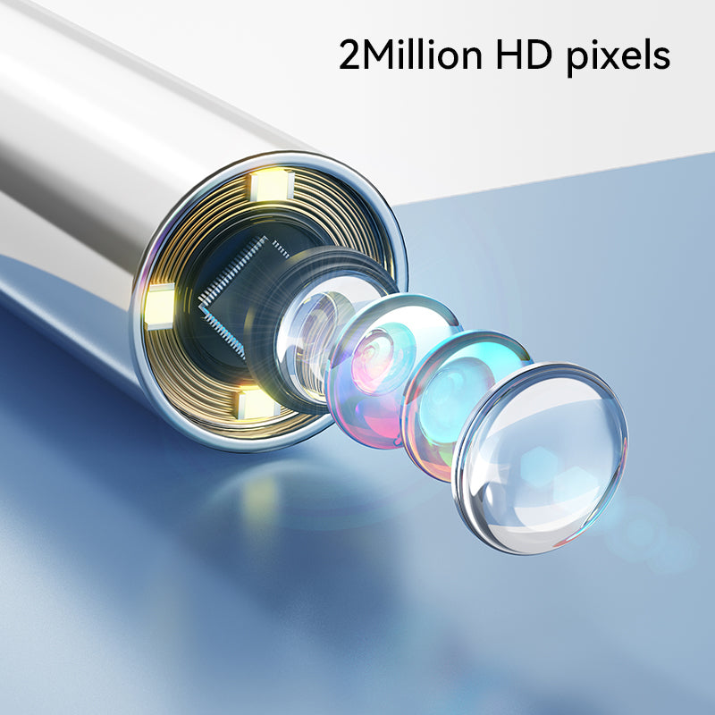Visual Ear Camera with 1.38 IPS Screen 1080P HD Wireless Endoscope for Ear Wax Cleaning, Inspection, Video, Picture