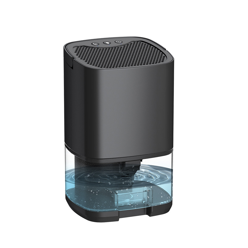 Portable Air Dehumidifier, Mute Mini Moisture Absorber, Air Dryer Machine for Home, Bedroom Office, Kitchen with US Plug