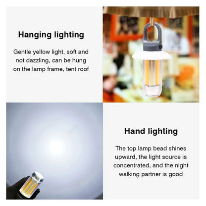 Super Bright Rechargeable LED Portable Light Camping  Work Flashlight With 5 Modes Waterproof Outdo 2