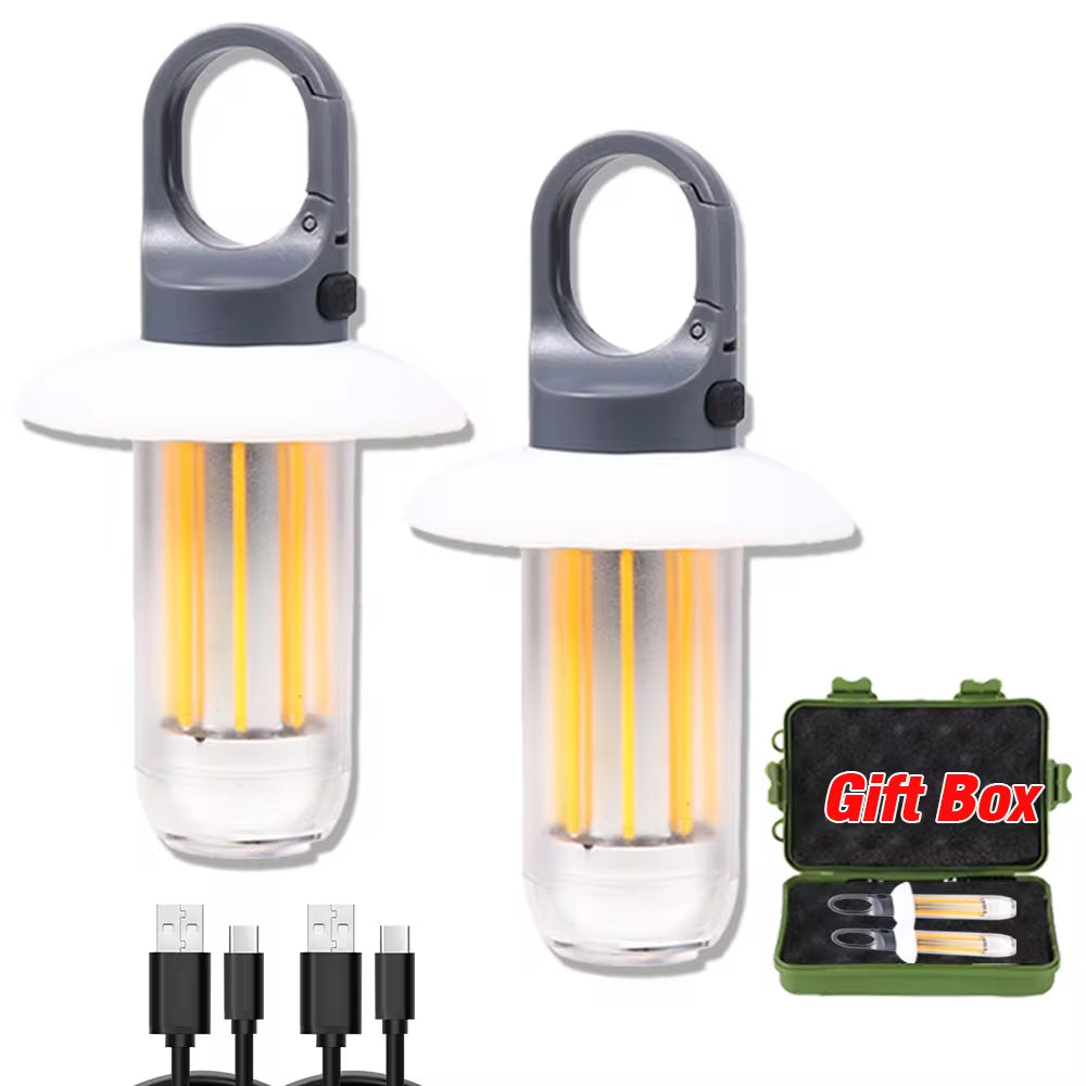 Super Bright Rechargeable LED Portable Light Camping  Work Flashlight With 5 Modes Waterproof Outdo 8