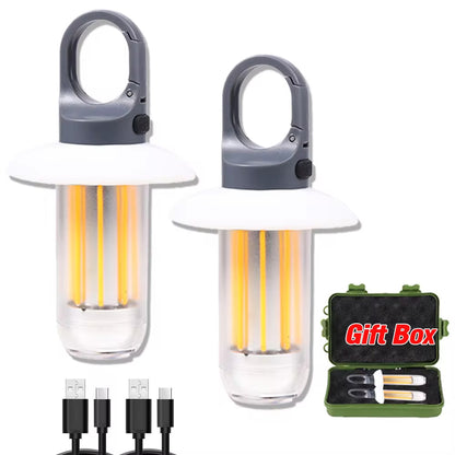 Super Bright Rechargeable LED Portable Light Camping  Work Flashlight With 5 Modes Waterproof Outdo 8