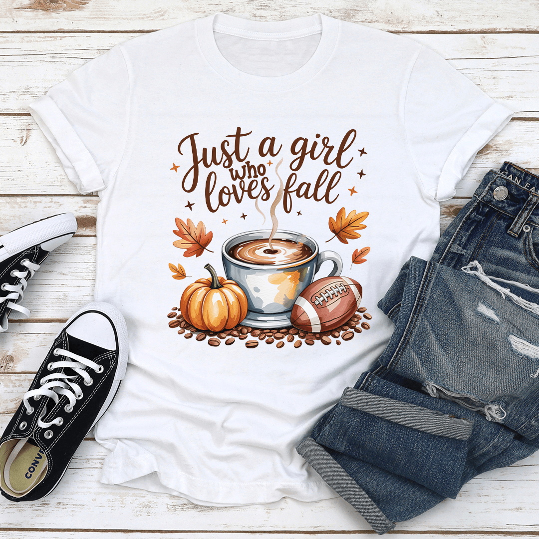 Just A Girl Who Love Fall Tee 2