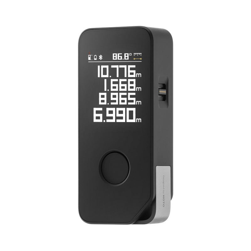 HOTO Smart Laser Measure Pro, Rechargeable Laser Ruler with LED Display, Intelligent Digital Laser Tape Measure & Range
