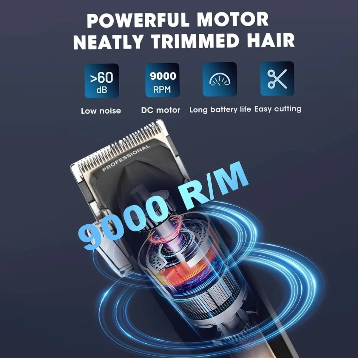 Precision Metal Hair Clippers And Trimmers For Men 1