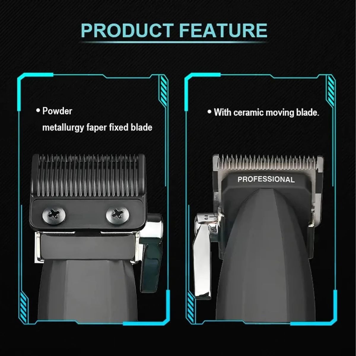 Precision Metal Hair Clippers And Trimmers For Men 3