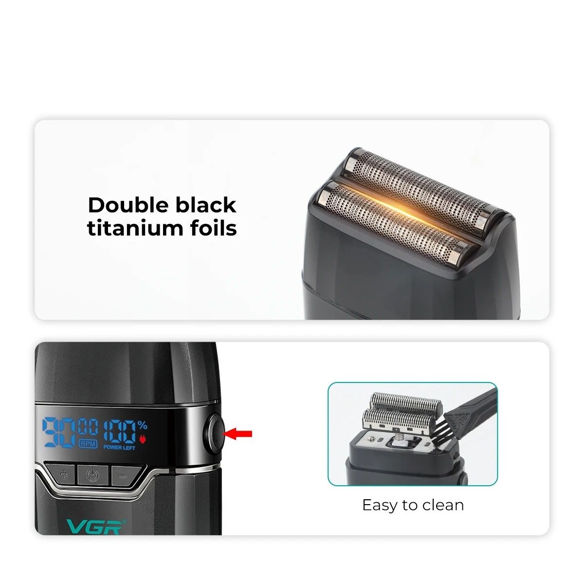 Precision Metal Hair Clippers And Trimmers For Men 4