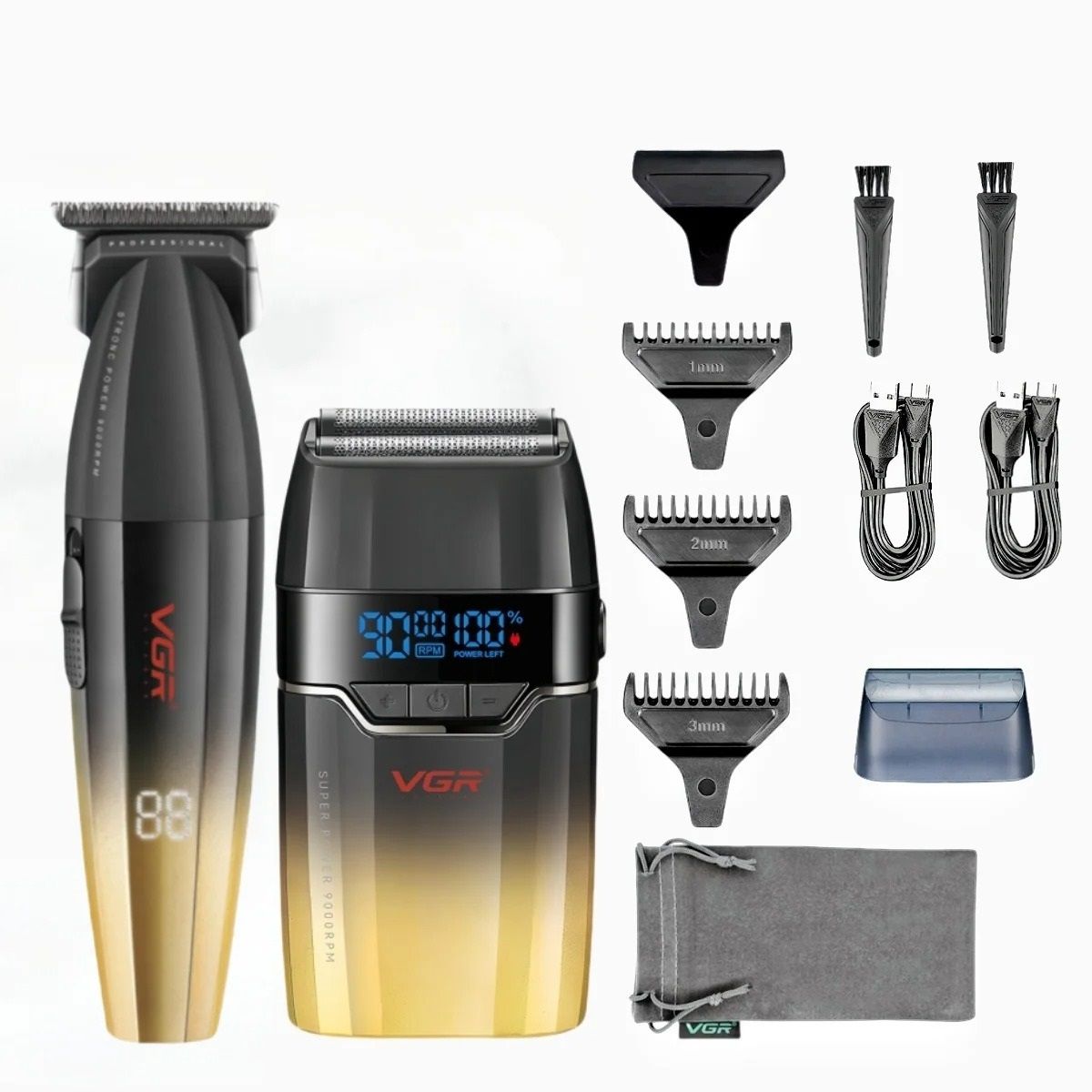 Precision Metal Hair Clippers And Trimmers For Men 11