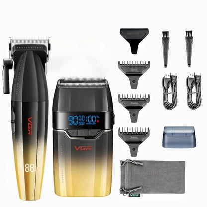 Precision Metal Hair Clippers And Trimmers For Men 12