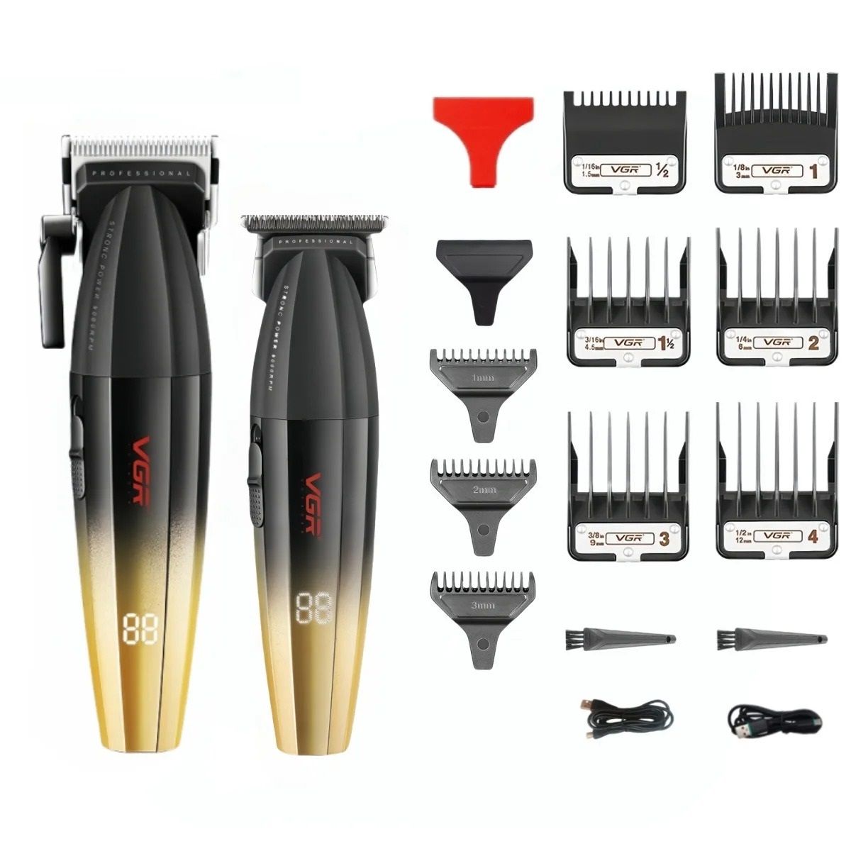 Precision Metal Hair Clippers And Trimmers For Men 13