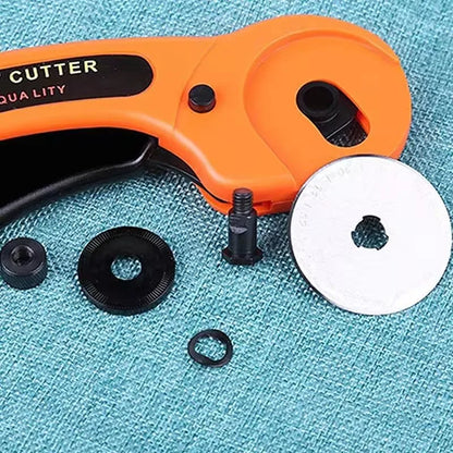 Rotary Cutter Fabric Cutting Tool, Card Paper Sewing, Quilting Roller, Tailor Scissors DIY Dress Making