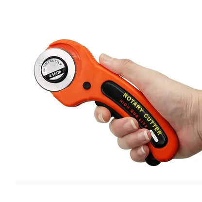 Rotary Cutter Fabric Cutting Tool, Card Paper Sewing, Quilting Roller, Tailor Scissors DIY Dress Making