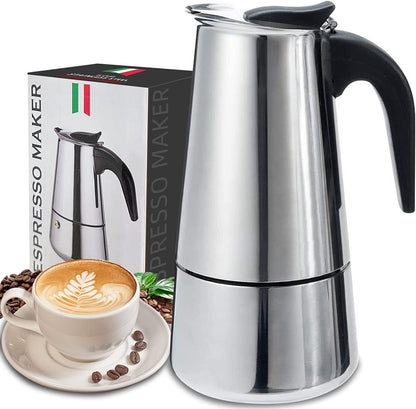 Stove Top Moka Coffee Maker, Cups Moka Pot Caffe Machine, Espresso Cups Coffee Makers, Latte Percolator