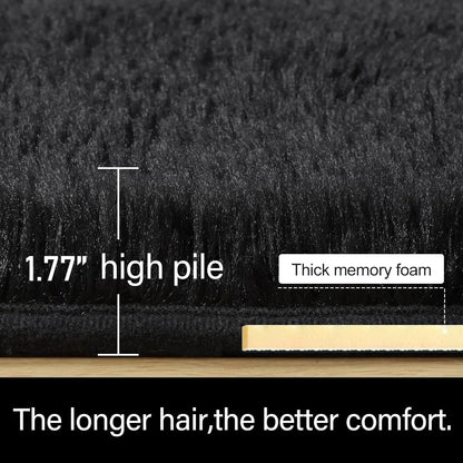 Fluffy Area Rugs Soft Non Slip Carpet For Bedroom And Living Room 2