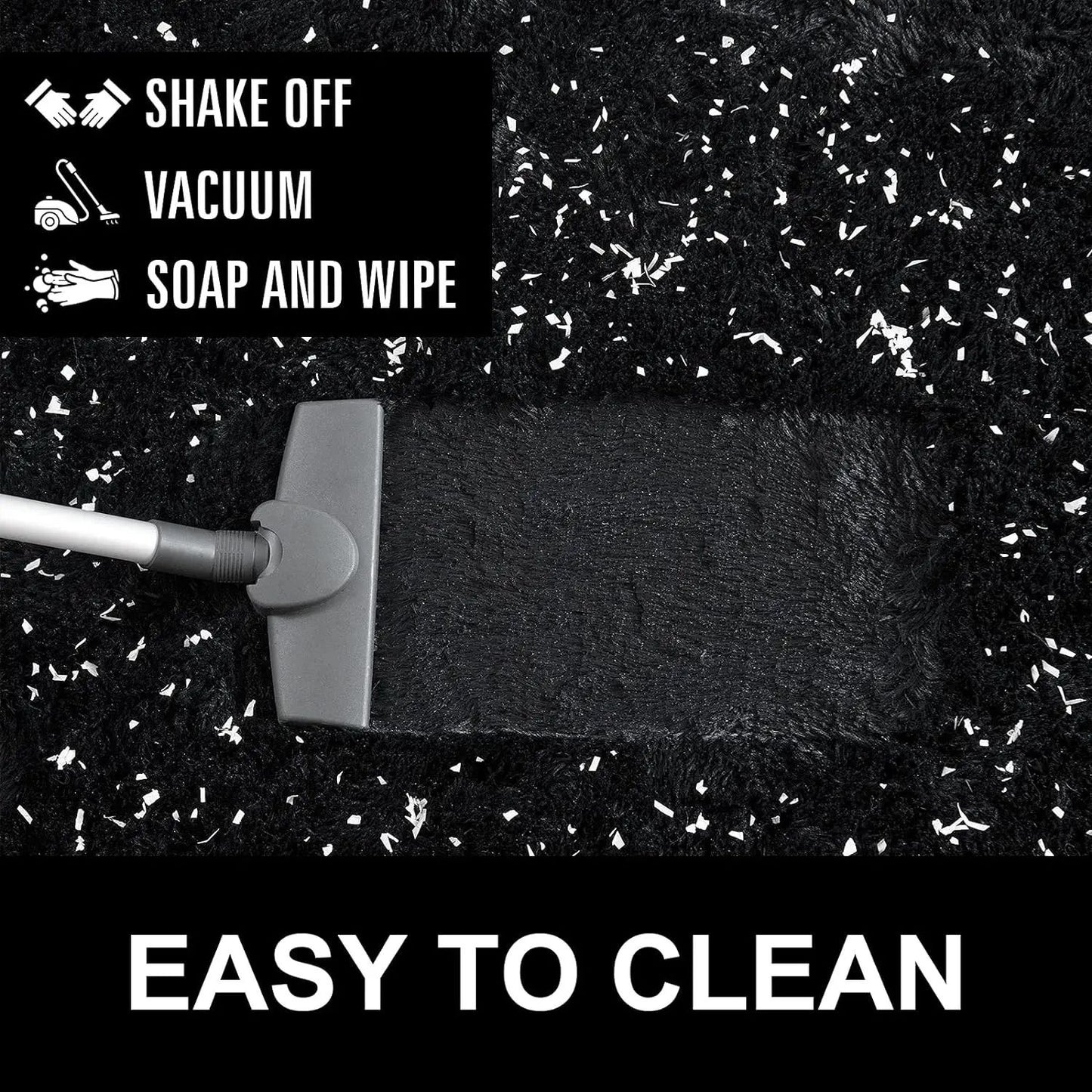 Fluffy Area Rugs Soft Non Slip Carpet For Bedroom And Living Room 3