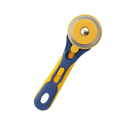Fabric Sewing Leather Cloth Cutting Tool 60mm Round Hob Rotary Cutter, Patchwork Quilting Flat Rubber Hob