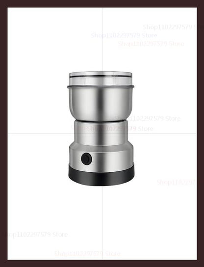 Electric Grinder for Household Multi-Functional Grinding of Spices, Coffee Beans, Grains & Herbs, 150W Powder Machine