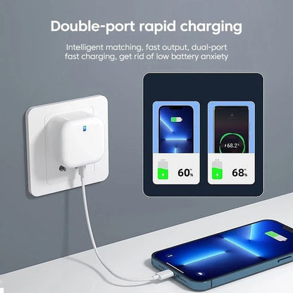 20W Usb C Fast Charging Wall Adapter For Phones 2
