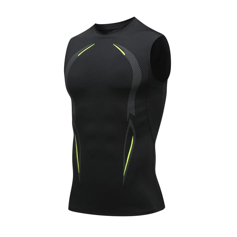 Compression Tank Top For Men Quick Dry Sleeveless Gym Shirt 6