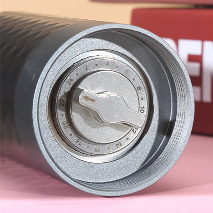 Upgrade Manual Coffee Grinder Professional CNC Stainless Steel Burr Grinder With Diamond Adjustment 1