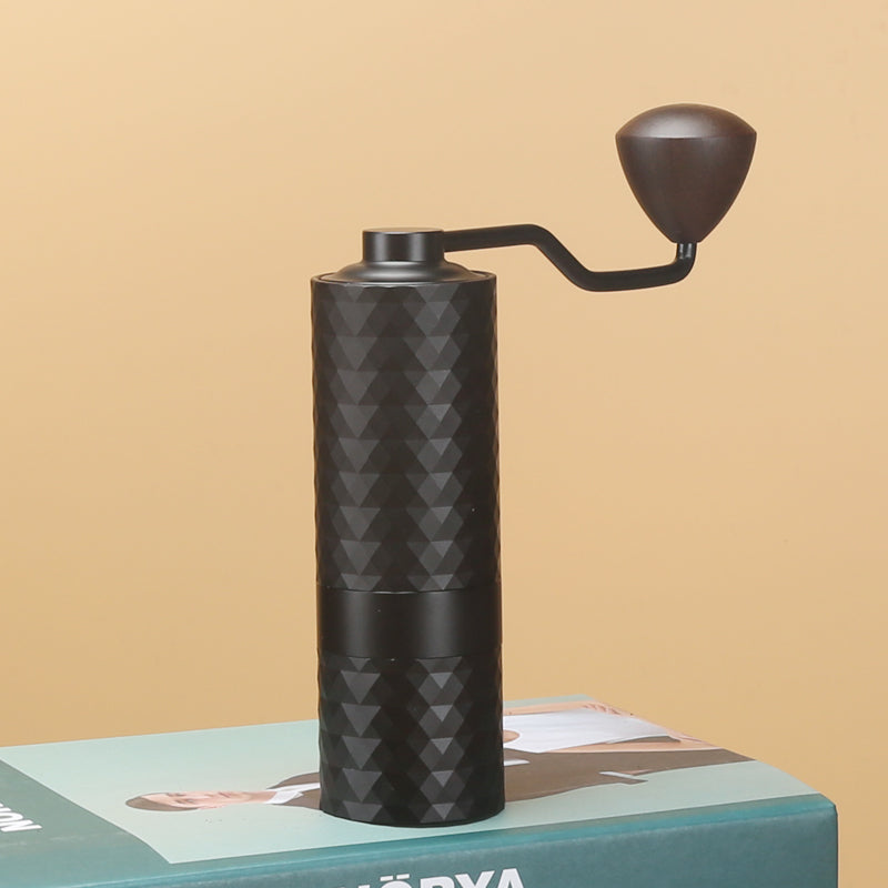 Upgrade Manual Coffee Grinder Professional CNC Stainless Steel Burr Grinder With Diamond Adjustment 6